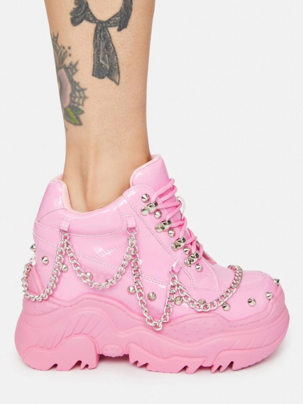 RARE 💖 SUGAR Patent Space Candy Platform Sneakers 💖 DOLLS KILL
